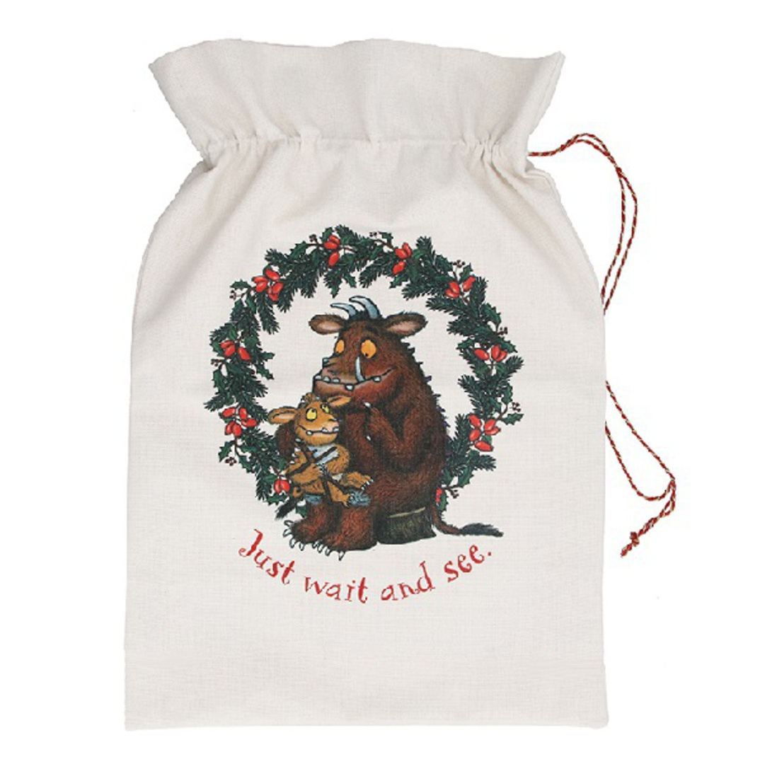 Cotton Santa Sack, Gruffalo 70x50cm *ETA Nov image 0